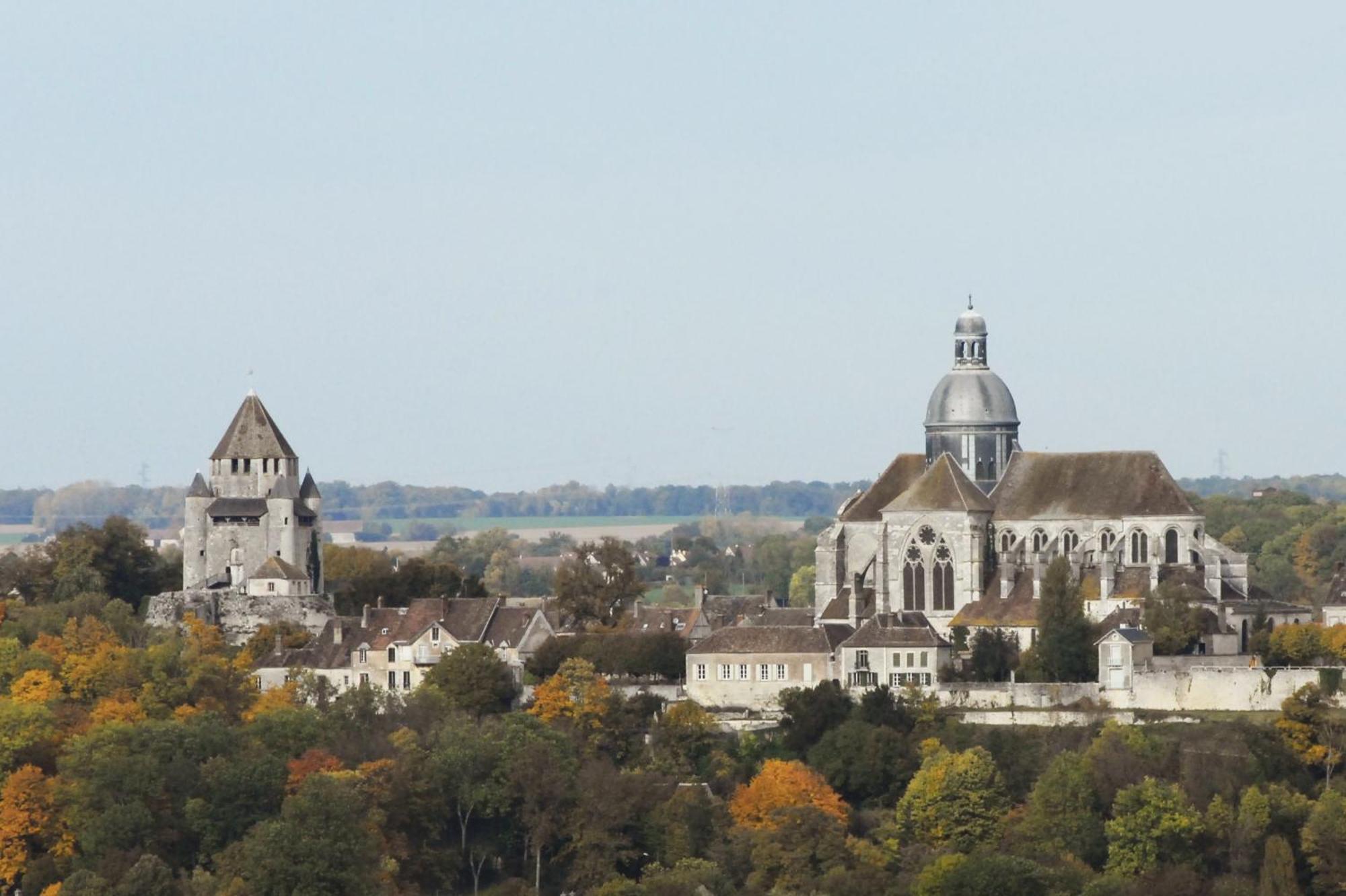 Les Volets Bleus Vila Provins Exterior foto